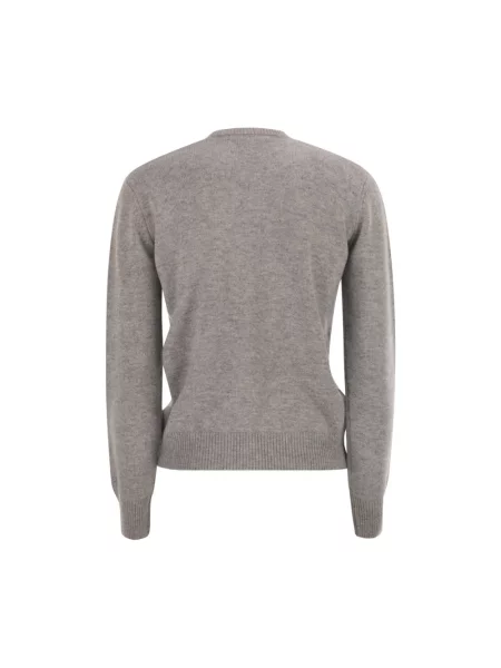 Sweter Mc2 Saint Barth wełniany szary