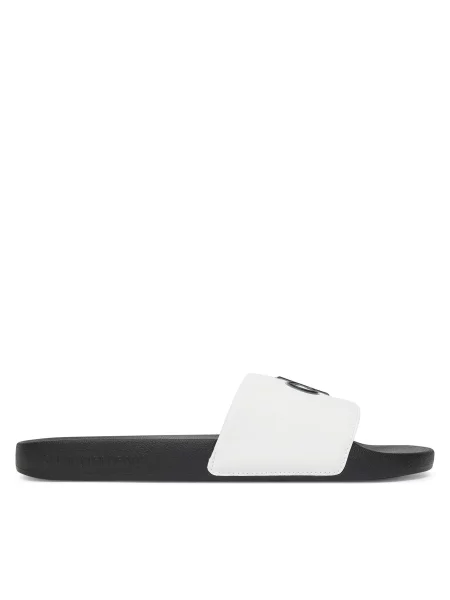 Šlepetės Calvin Klein Jeans Slide Jelly Mono Pu balta