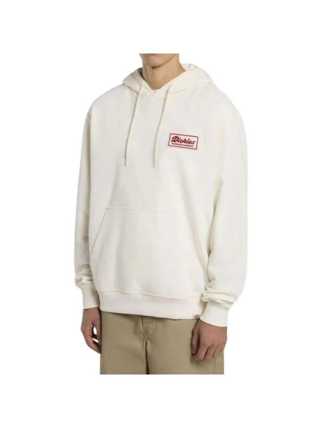 Hanorac cu glugă Dickies alb
