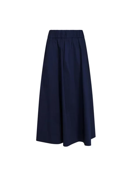 Spódnica midi Neo Noir w kształcie litery A niebieska