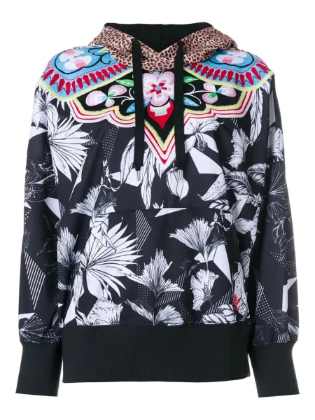 Strečové vícebarevný polotričko Adidas s autogramem šedé