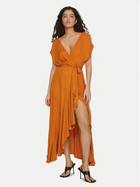 Vila Rochie de zi Henrisse portocaliu