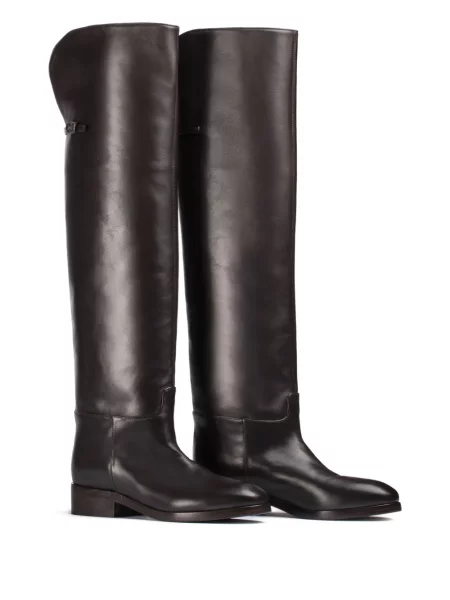 Botine Le Silla din piele maro