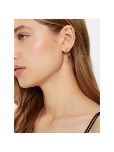 Обеци Boss златисто