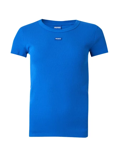 HUGO Tricou regal albastru