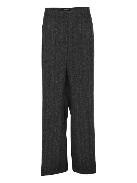 Pantaloni Elena Mirò de lână gri