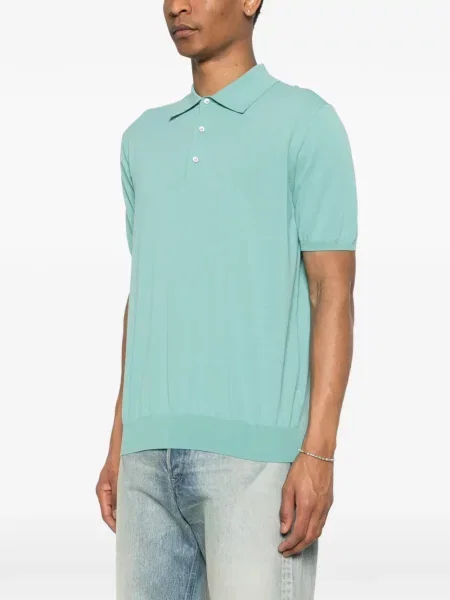 Tricou polo Della Ciana scurt verde