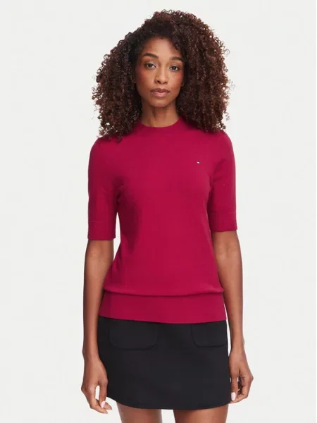 Pulover Tommy Hilfiger roșu