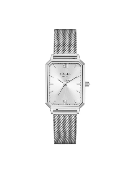 Régler Ceas analogic Régler Élégance Mesh Silver Silver argintiu