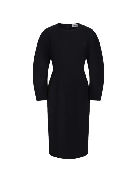 Lung rochie midi P.a.r.o.s.h. negru