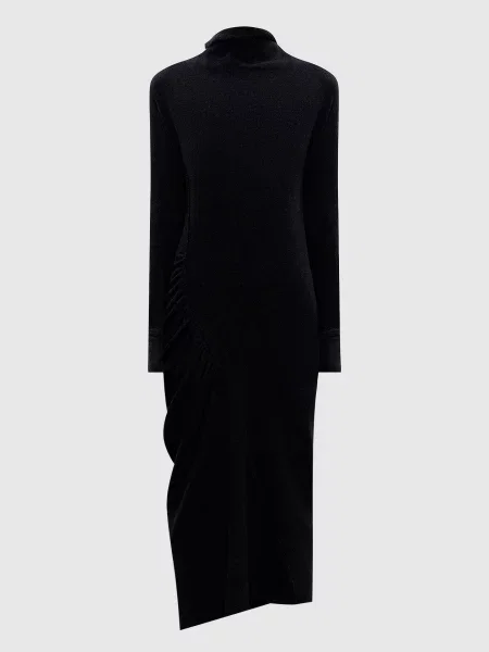 Сукня з драпіруванням Marc Le Bihan сіра