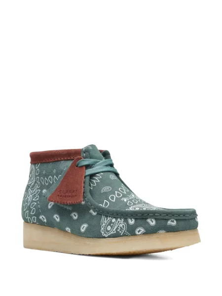 Botine Clarks verde