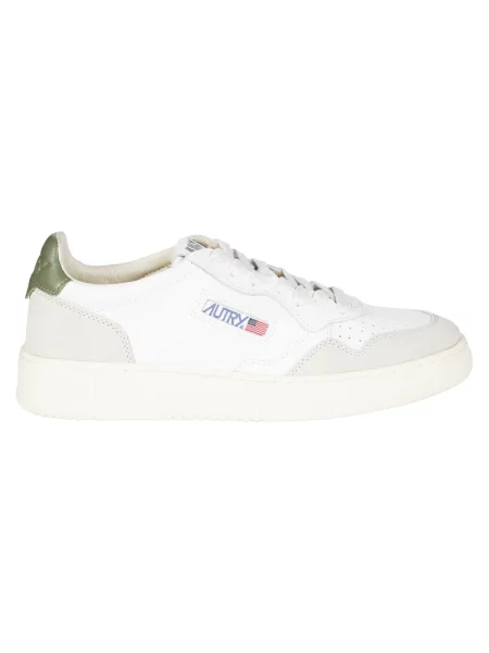 Sneakersy Autry skórzane białe