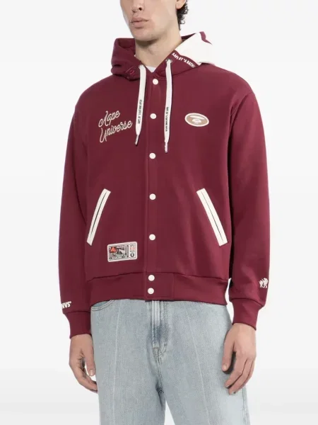 Geacă bomber Aape By A Bathing Ape roșu