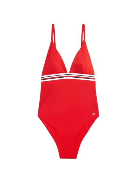 Costum de baie Tommy Hilfiger roșu