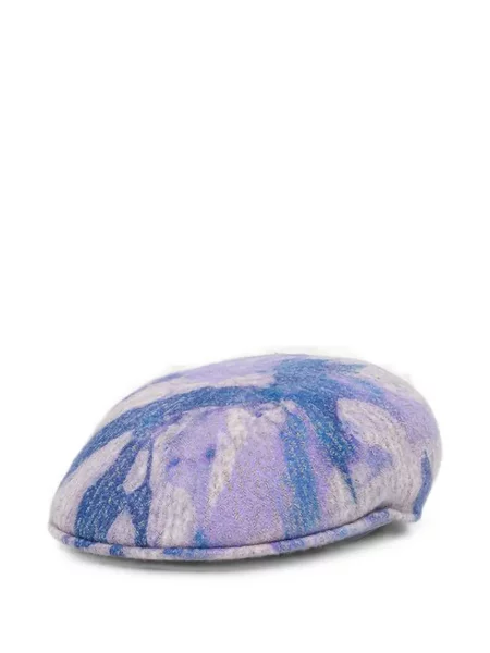 Căciulă Kangol fără toc cu imagine cu imprimeu abstract violet