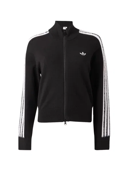 ADIDAS ORIGINALS Geacă tricotată Firebird negru alb
