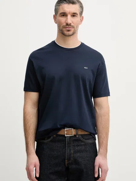 Kratka majica Paul&Shark modra