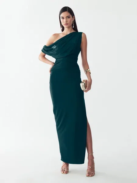 BWLDR Rochie de seară Frea pin verde