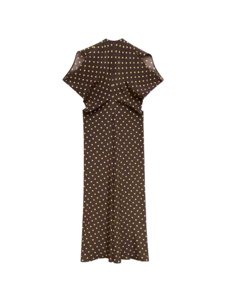 Rochie Altuzarra cu buline maro