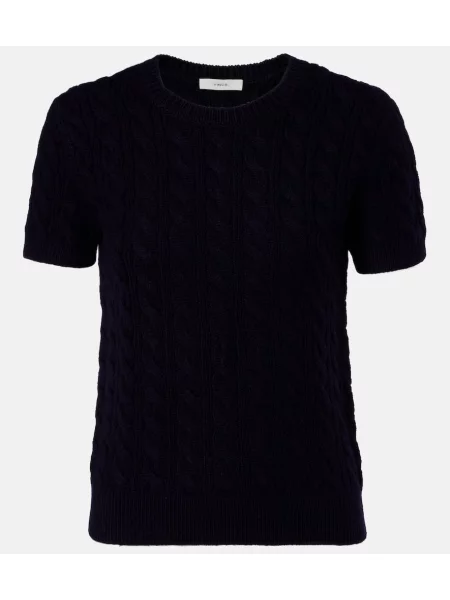 Pulover Vince de lână albastru