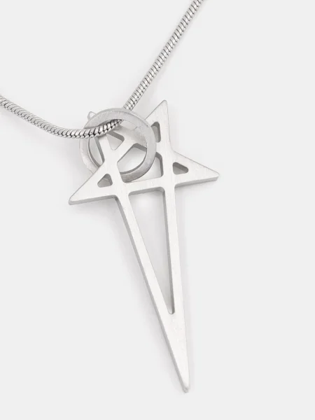 Rick Owens DRKSHDW colier Pentagram