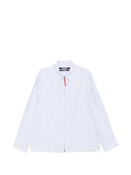 Cămașă Jacquemus cu dungi alb