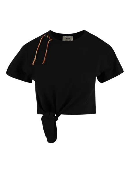 Cropp tricou Akep cu broderie negru