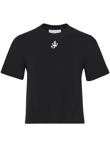 Tricou Jw Anderson cu broderie negru