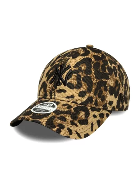 Czapka New Era MLB Leopard New York Yankees NFL Brown Suede/ Camel Universal brązowa