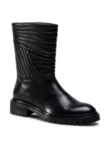 Botine Eva Minge negru