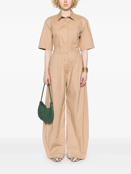 Pantaloni Thelatest din poplin