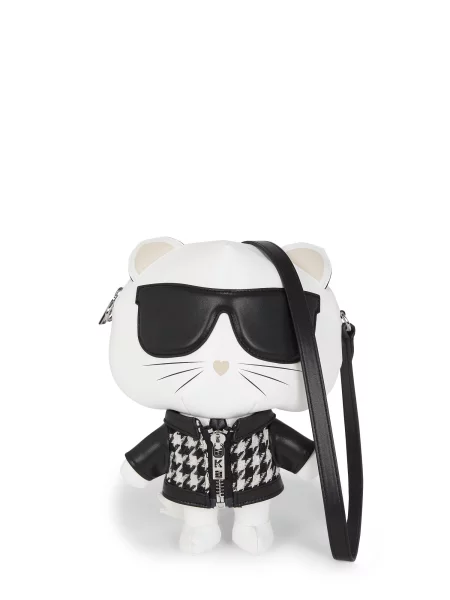 Karl Lagerfeld Geantă poștaș ikon alb