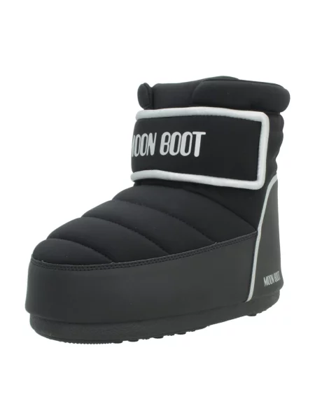 Čižmy Moon Boot s remienkami čierna