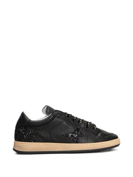 Top Ama Brand din piele negru