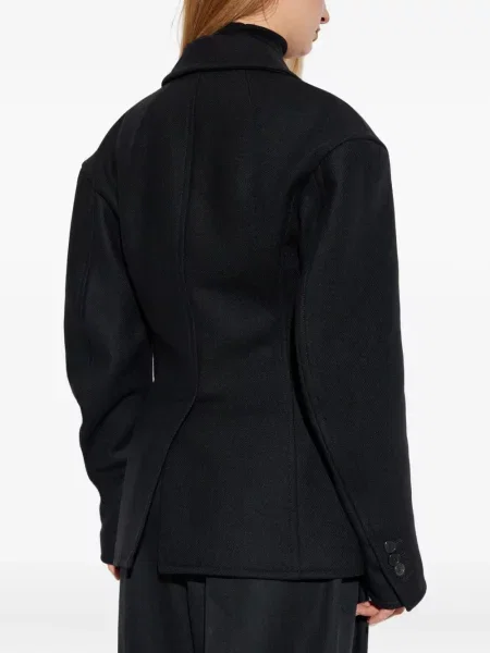 Geacă Dsquared2 de lână negru