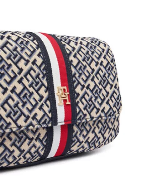 Torbica Tommy Hilfiger Th Jacquard Ess Crossover plava