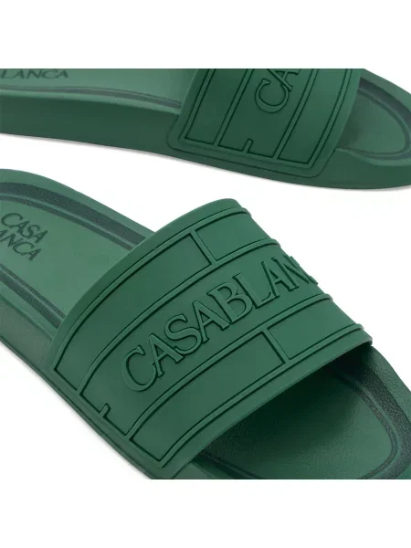Sandały Casablanca zielone