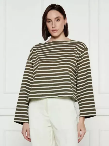 POLO RALPH LAUREN Bluză MARINER | Oversize fit kaki