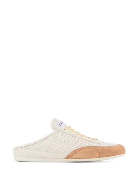 Sneakerși Jimmy Choo plasă alb