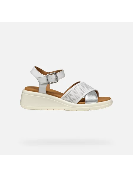 Sandale Geox alb