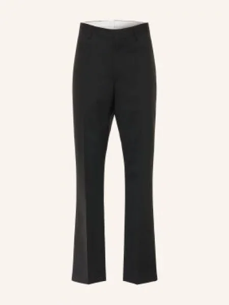 Baldessarini Spodnie Garniturowe O Kroju Regular Fit schwarz czarne