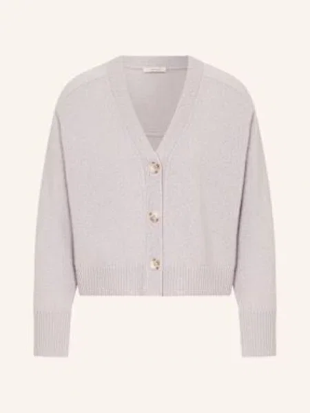 Lilienfels Kardigan Z Kaszmiru grau szary