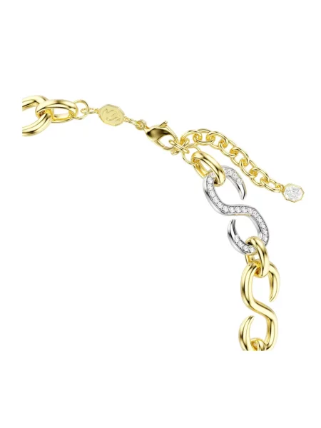 Swarovski naszyjnik DEXTERA szary