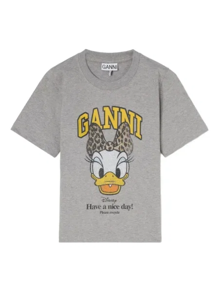 Tricou Ganni gri