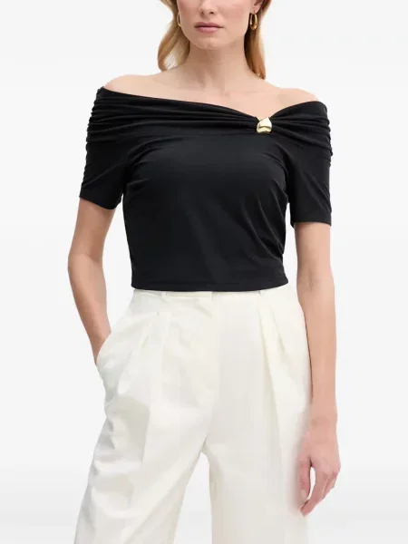 Tricou Guess tricotate negru