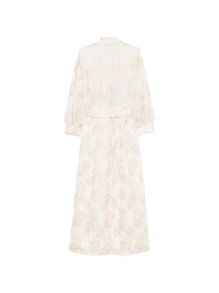 Rochie midi Luisa Cerano cu broderie