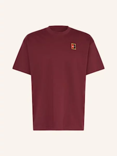Nike Tričko Court tmavě červená