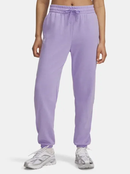 Pantaloni de jogging Under Armour din material terry violet