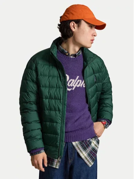 Polo Ralph Lauren Kurtka puchowa ciemny zielony
